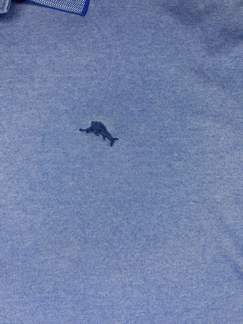 Tommy Bahama IslandZone Polo Shirt Mens XL Blue Supima Cotton Short Sleeve - Picture 4 of 8